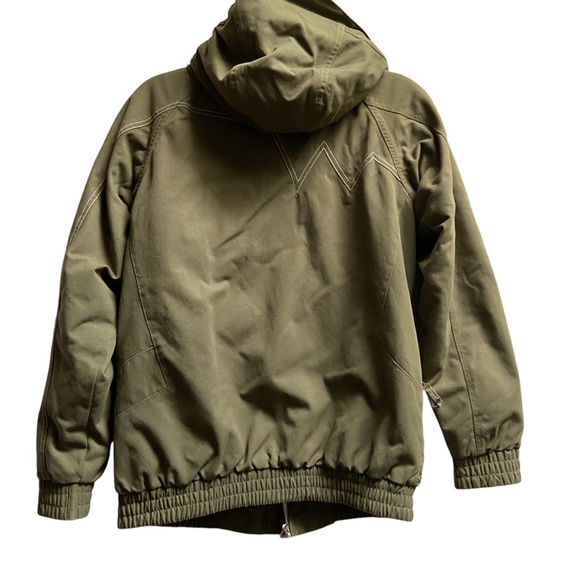 Westbeach khaki winter Adapt series hooded jacket Sz M - Picture 2 of 10